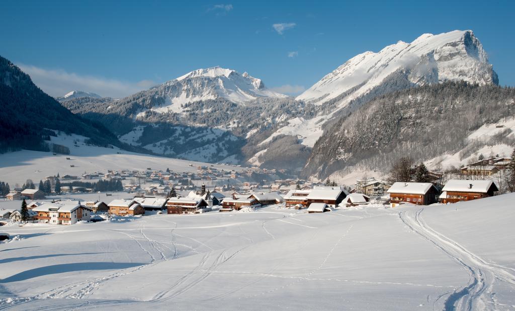 Haus Alpina Hotel Au (Vorarlberg) Bagian luar foto
